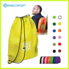 Umweltfreundlicher faltender wiederverwendbarer Nylon Drawstring-Bag Drawstring-Rucksack